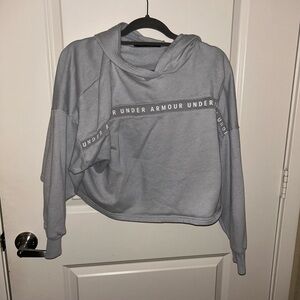 Under Armour Women's Gray Hoodie Top